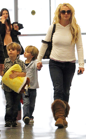 Britney Spears,Sean Preston Federline, Jayden James Federline Britney Spears,Sean Preston Federline, Jayden James Federline